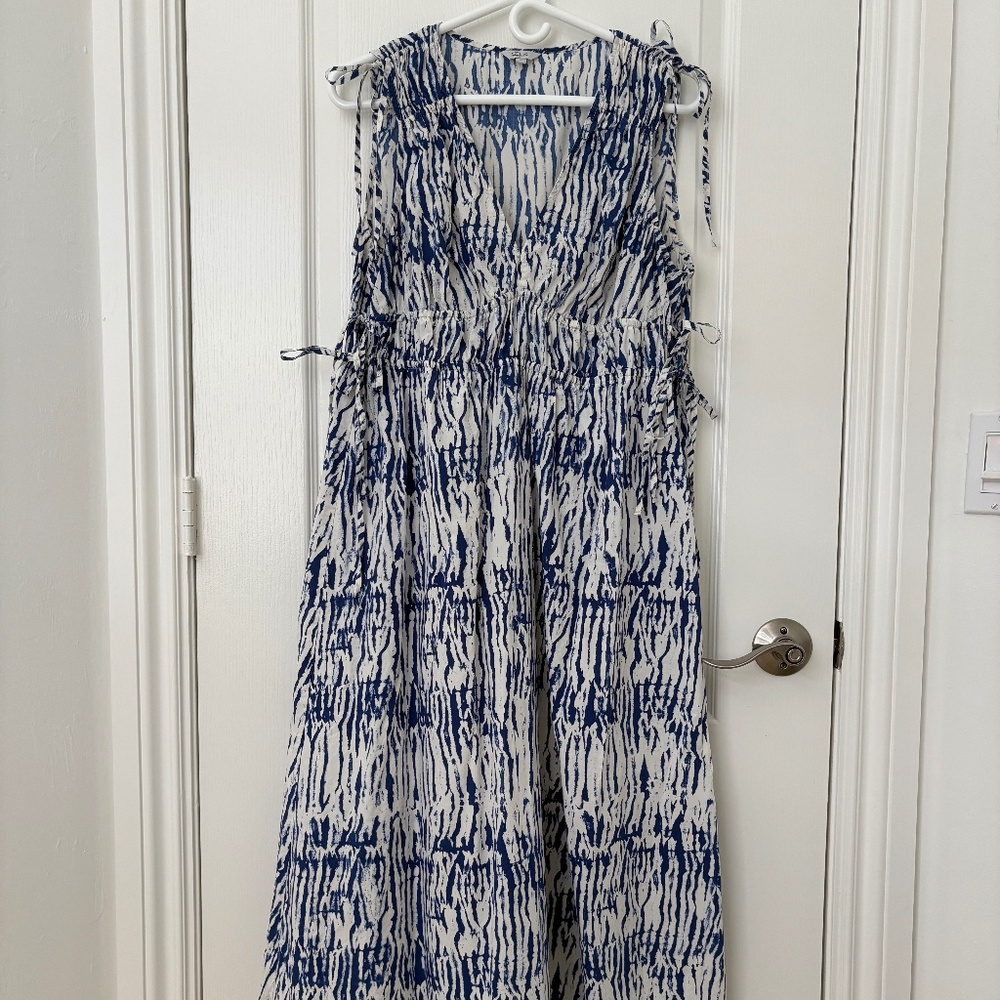 RAILS | Cotton Sleeveless Midi Sundress | Petite-Friendly | Size XL